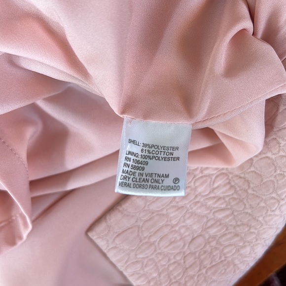 Antonio Melani Pastel Pink Cap Sleeve MIDI Dress - Picture 7 of 10